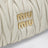 Petit sac Miu Wander blanc matelassé