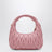 Borsa piccola Miu Wander rosa matelassé