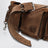 Borsa a tracolla Utilitaire cacao in suede