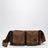 Borsa a tracolla Utilitaire cacao in suede
