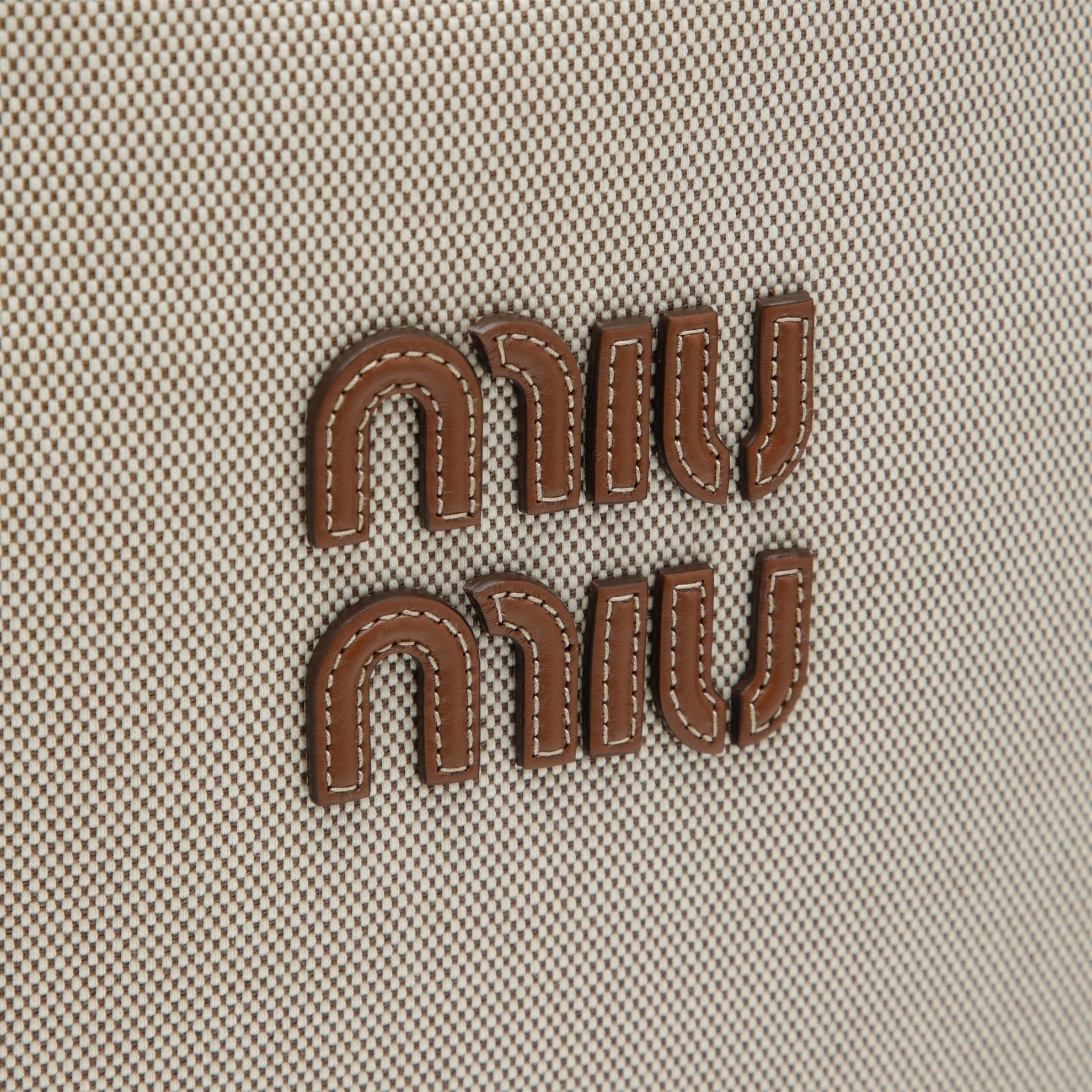 Ivy canvas and leather bag