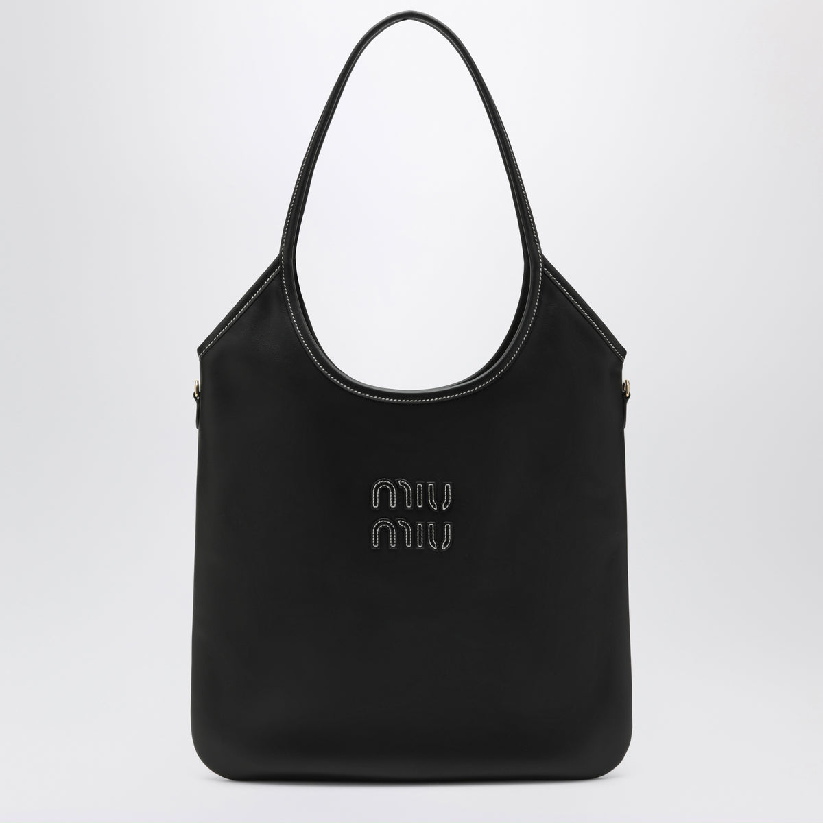 Sac à main IVY noir en cuir