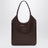 Handtasche IVY aus braunem Radica Leder