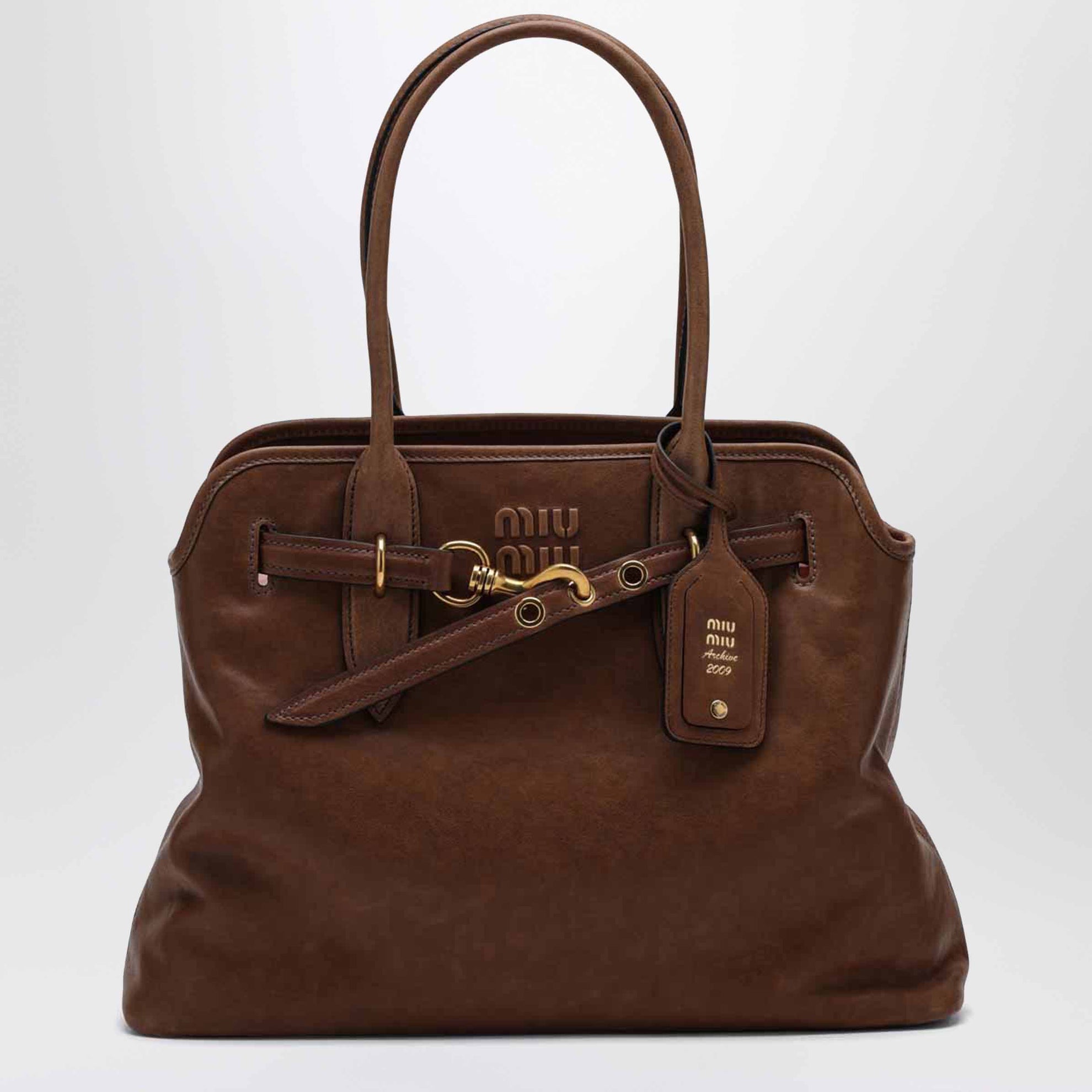 Aventure bag in Rovere nappa leather