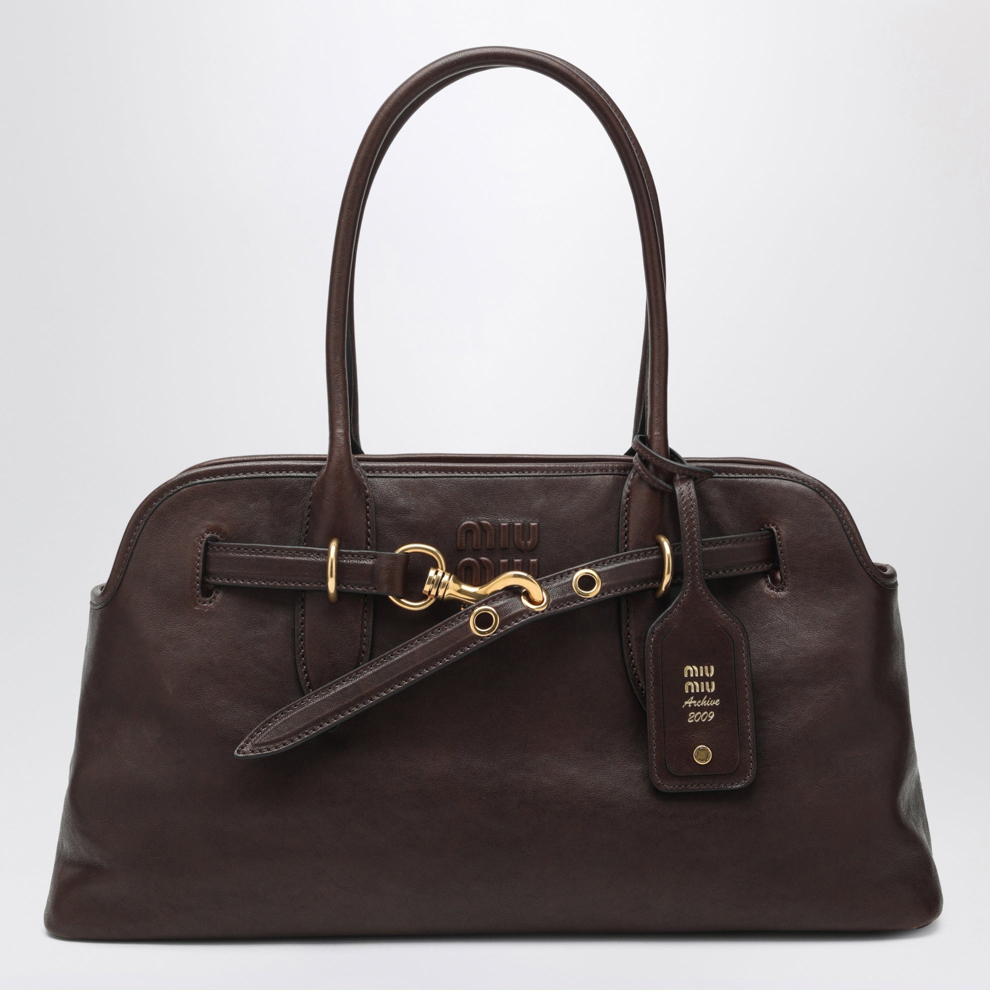 Sac Aventure Large couleur Radica en cuir nappa