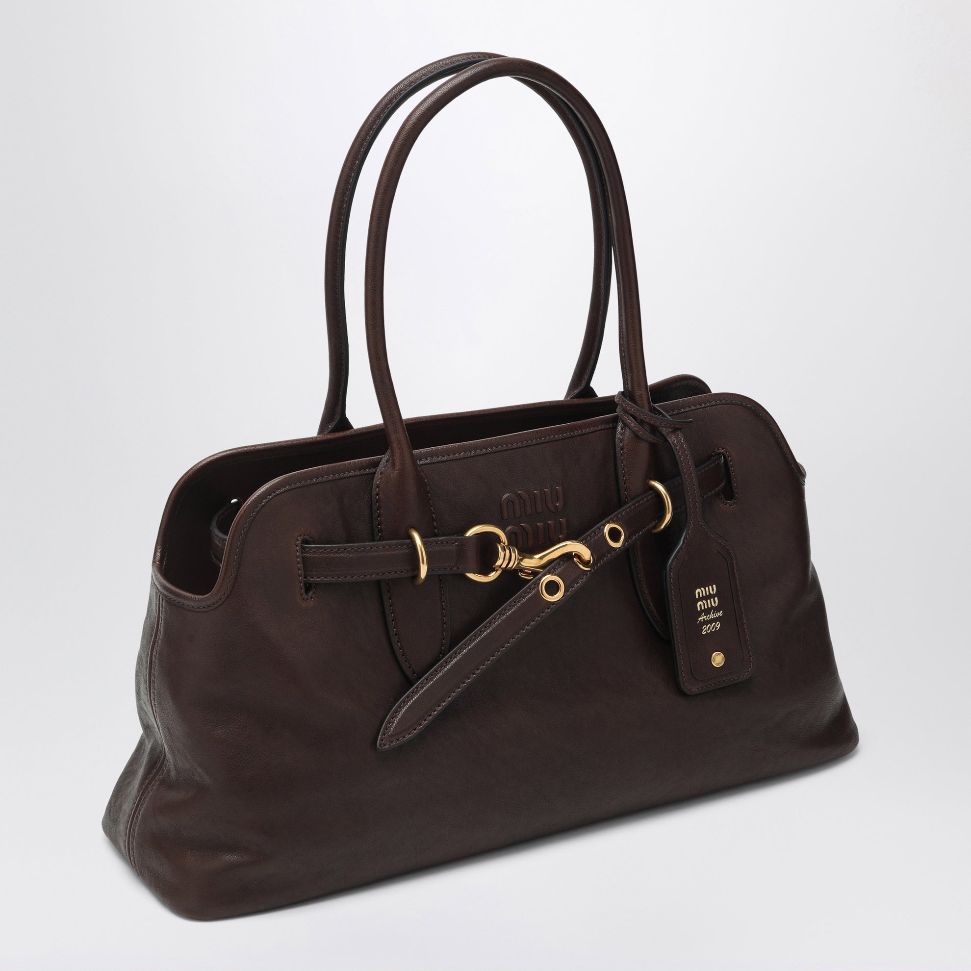 Sac Aventure Large couleur Radica en cuir nappa