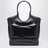 Sac Ivy noir en cuir