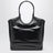 Sac Ivy noir en cuir