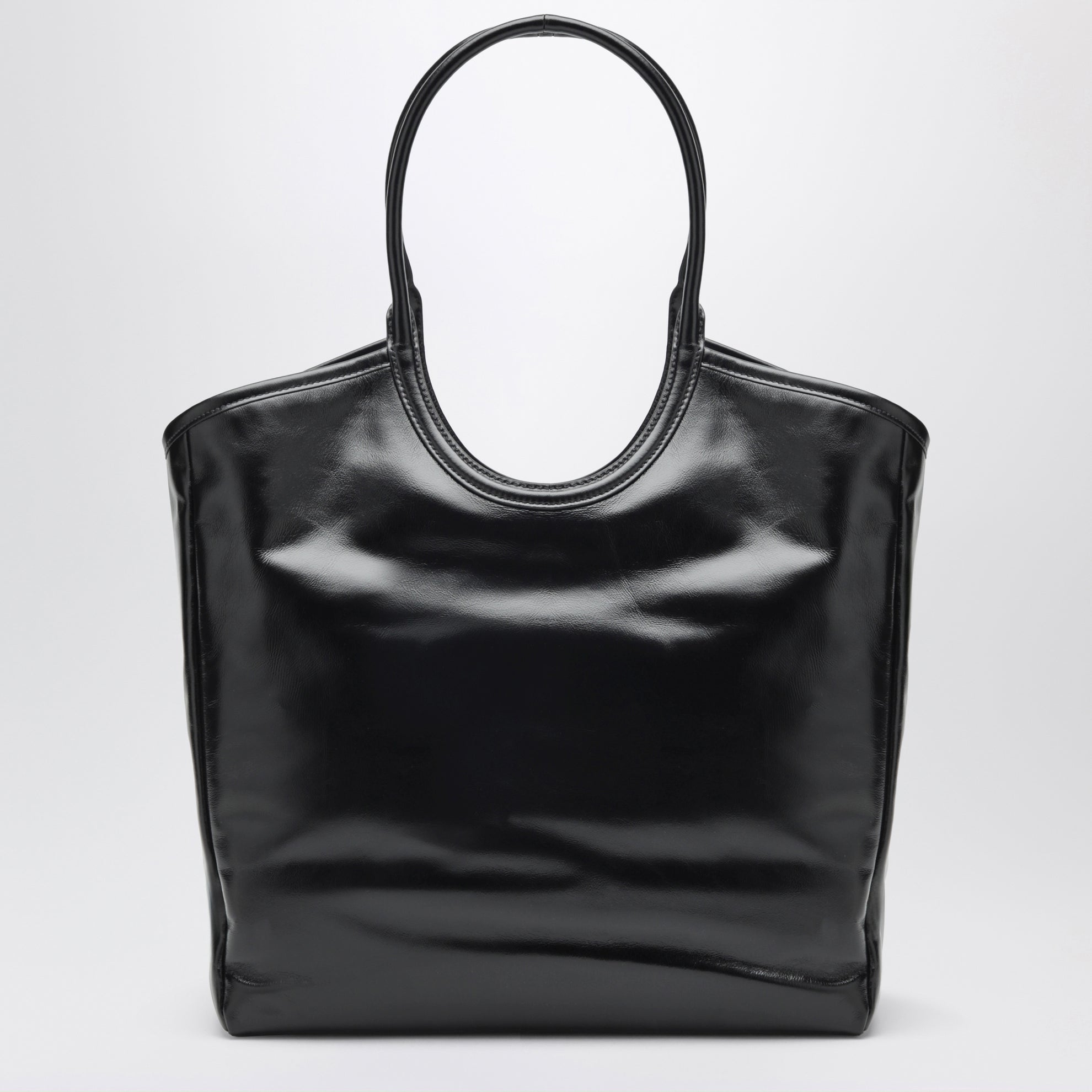 Sac Ivy noir en cuir