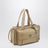 Borsa bauletto Utilitaire écru in suede