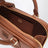 Mini Arcadie satchel in Cognac colour