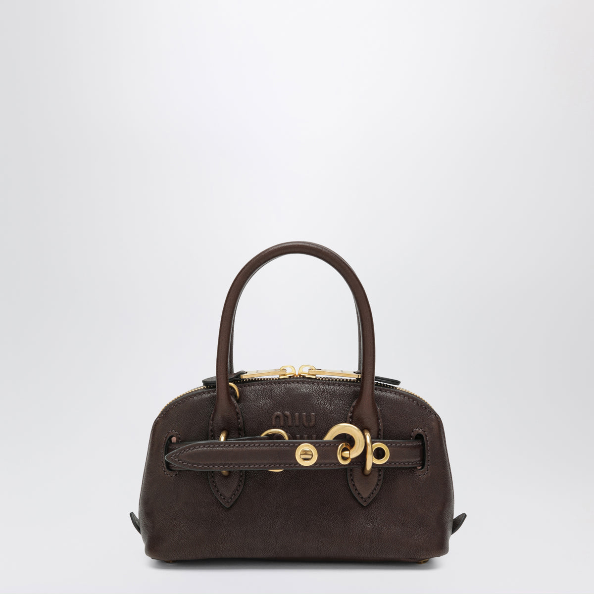 Aventure Mini-Tasche in Radica aus Nappaleder