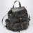 Rucksack aus Lammleder in Kaffeebraun