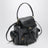 Sac à dos moyen noir en cuir