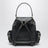 Sac à dos moyen noir en cuir