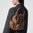 Sac à dos moyen cognac en cuir