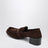Mocassins en daim marron foncé