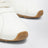 Plume elfenbeinfarbene Nappa-Sneaker