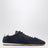 Baskets en daim bleu plume