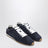 Baskets en daim bleu plume