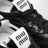 Tyre sneakers in Re-Nylon and suede, Black