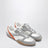 Gymnasium sneakers in Talc/Papaya in technical fabric and suede