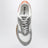 Gymnasium sneakers in Talc/Papaya in technical fabric and suede