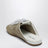 Sabot Plume color deserto in pelle scamosciata