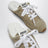 Sabot Plume color deserto in pelle scamosciata