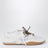 White Gymnasium sneakers in mesh and suede