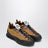Sneakers en tissu technique ripstop, Moutarde