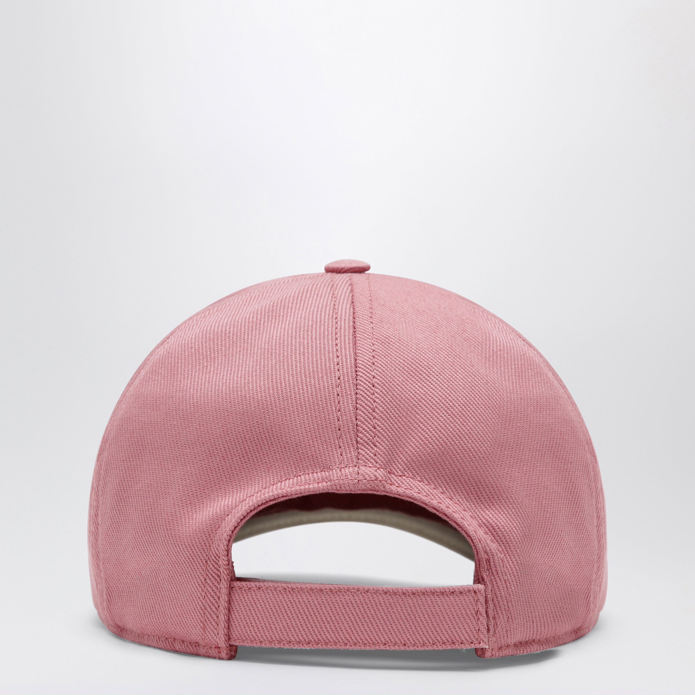 Miu Miu Baseball cap in pink/beige cotton drill | TheDoubleF
