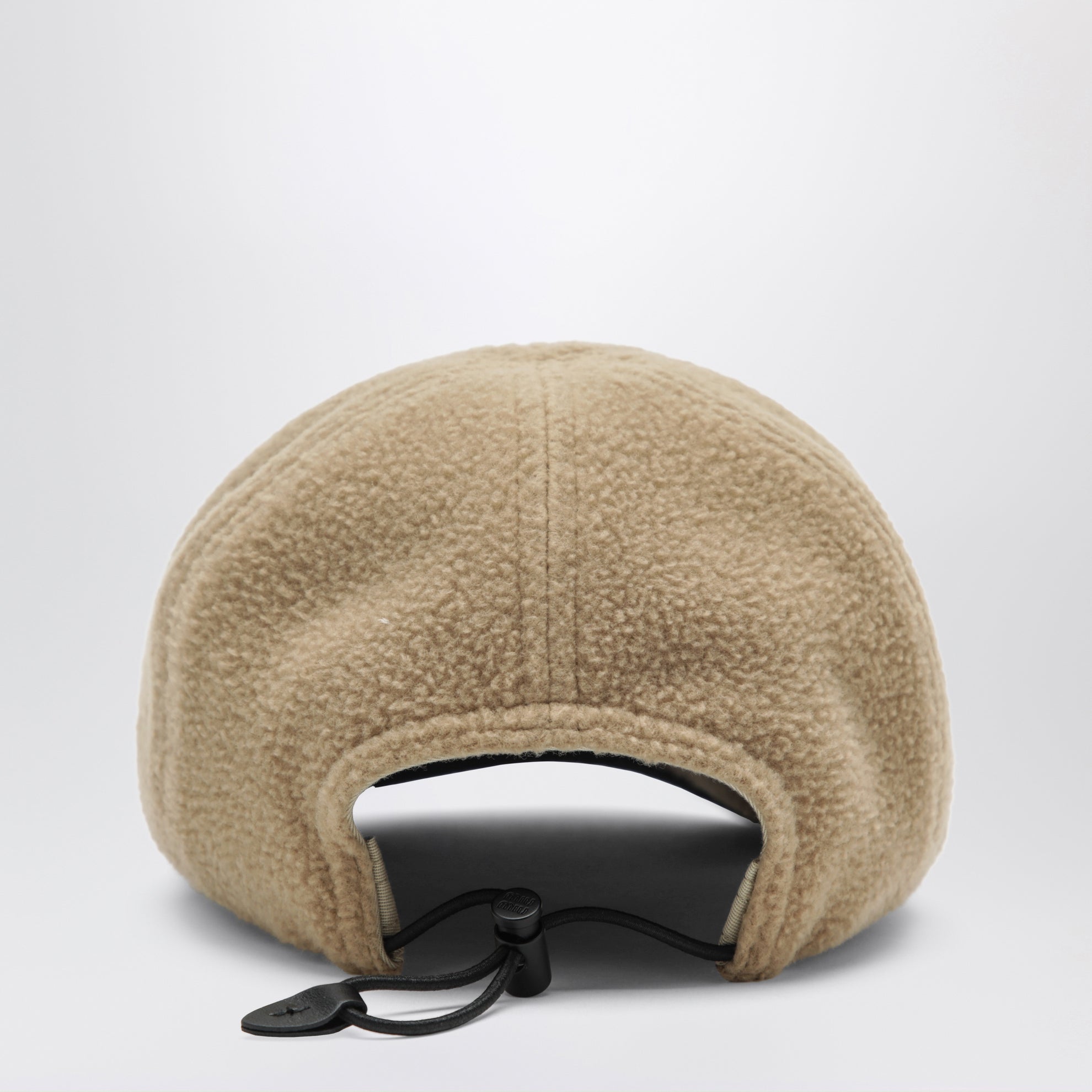 Casquette de baseball en polaire camel