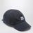 Casquette de baseball en denim lavé bleu et rouge