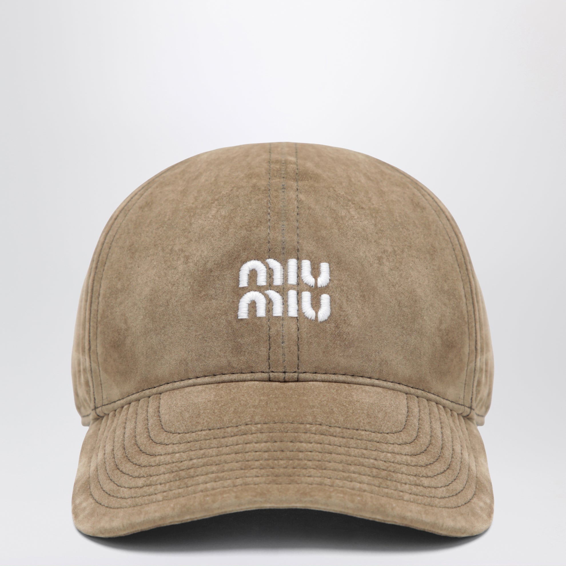 Casquette de baseball en coton sable et noir