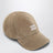 Casquette de baseball en coton sable et noir