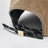 Casquette de baseball en coton sable et noir