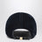 casquette de baseball en velours bleu et noir