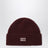 Amaranth beanie in wool and cashmere