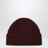 Amaranth beanie in wool and cashmere