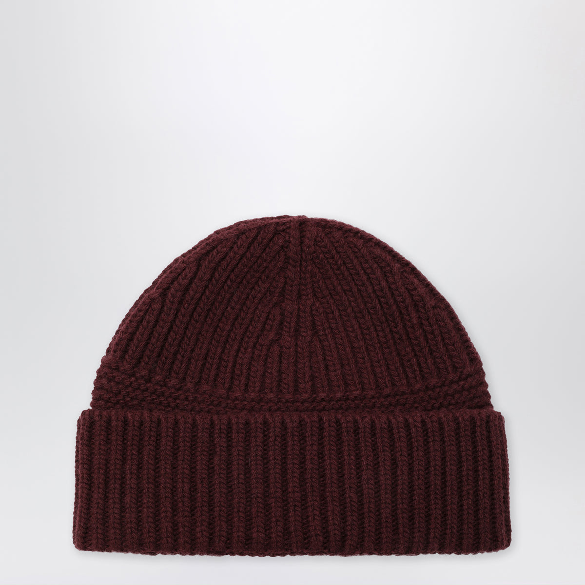 Amaranth beanie in wool and cashmere