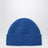Königsblaue Mütze aus Wolle und Kaschmir