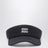 Visiera blu in cotone con logo