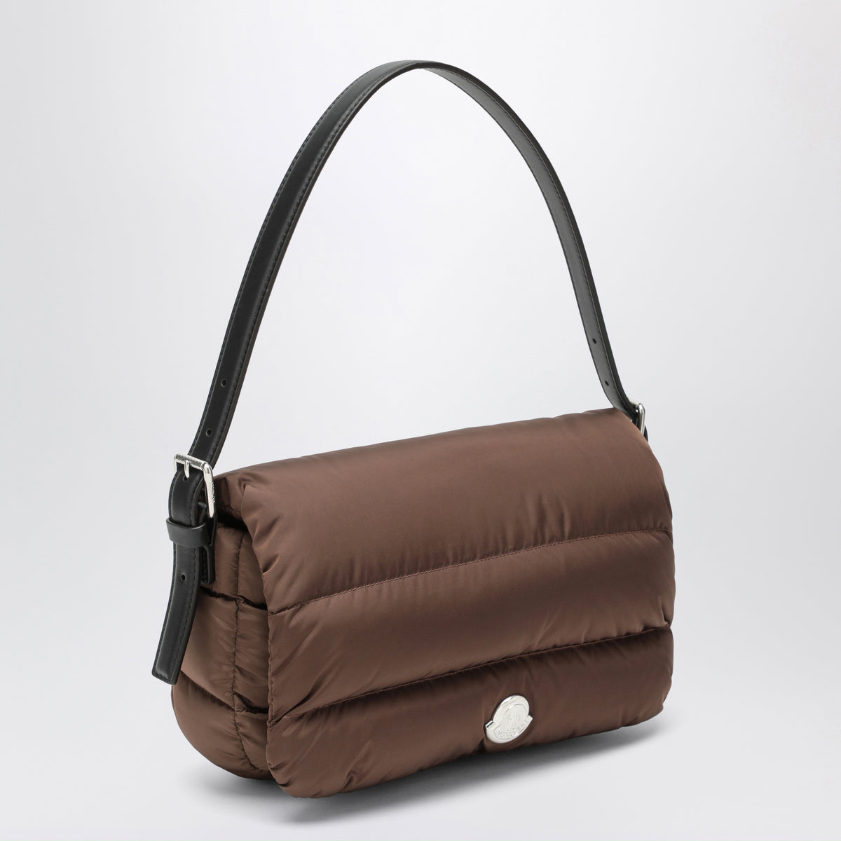 Burgundy Caradoc nylon shoulder bag