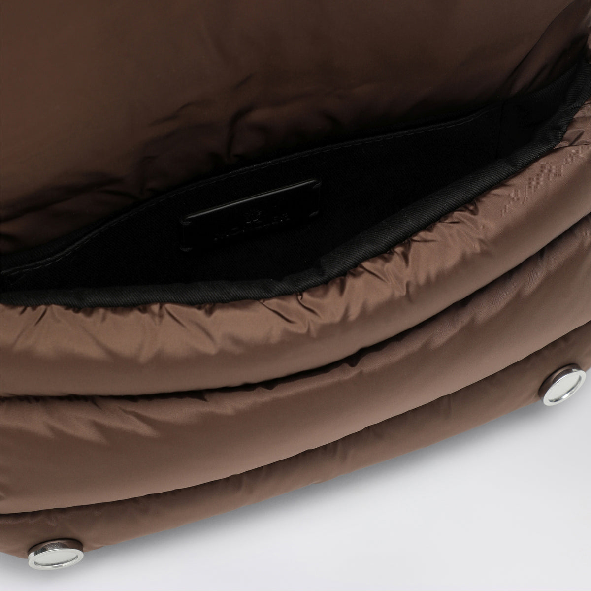 Burgundy Caradoc nylon shoulder bag