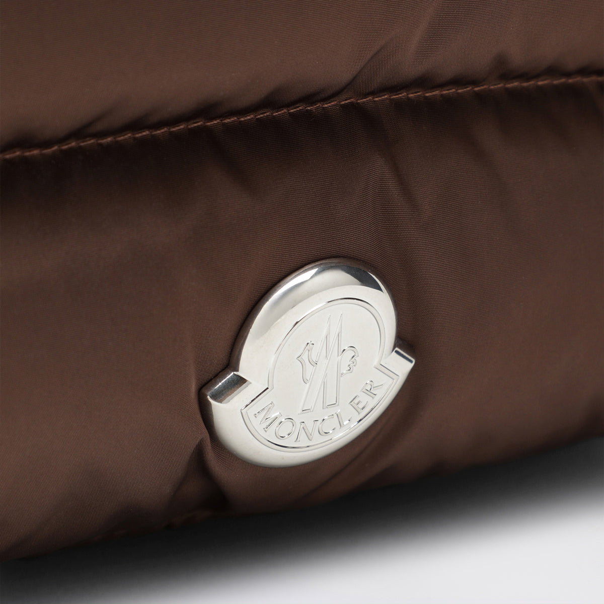 Burgundy Caradoc nylon shoulder bag