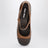 Cognac/dark brown leather Mary Jane pumps