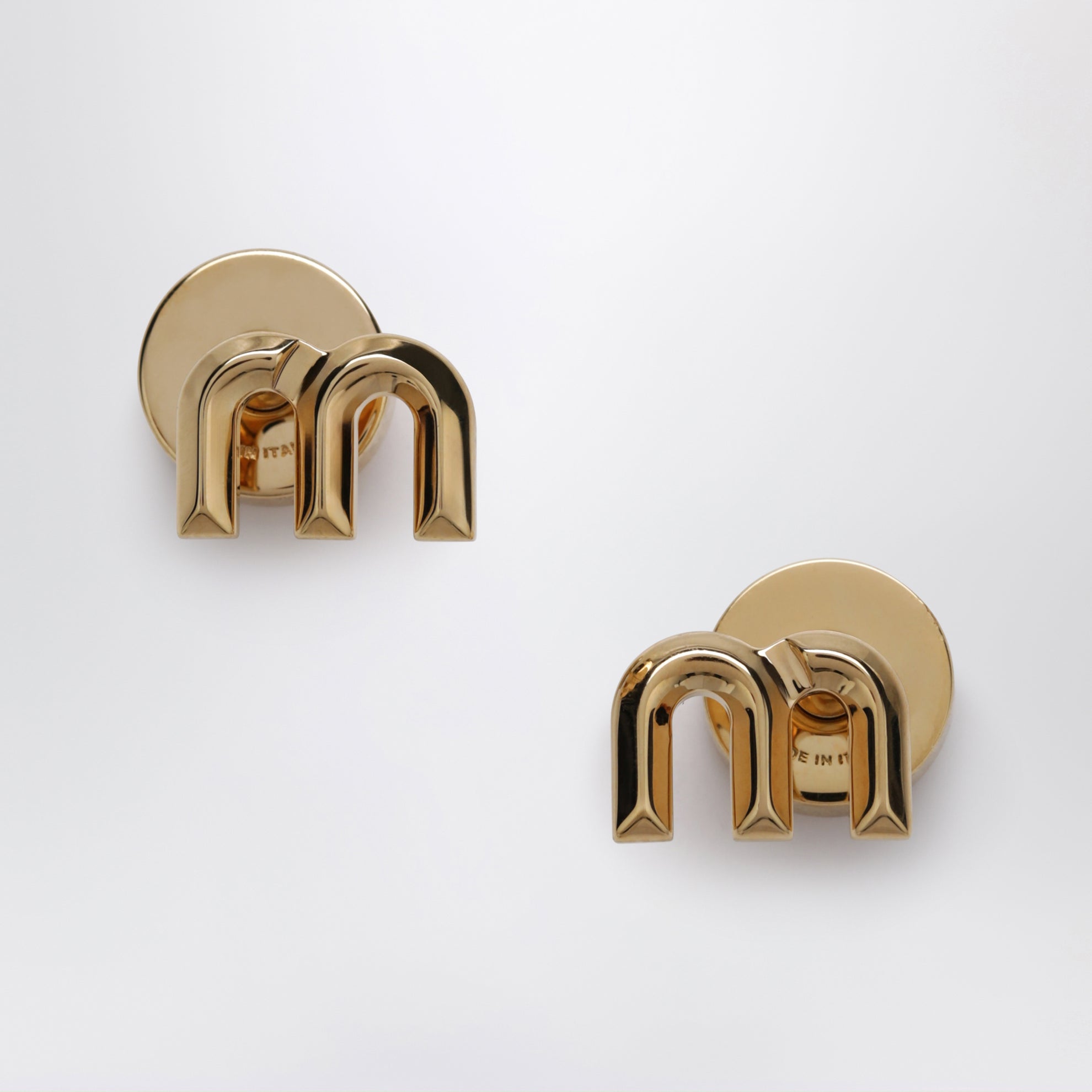 Boucles d'oreilles en laiton doré