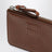 Rosewood envelope card holder in calfskin