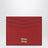 Red Leather Card Holder